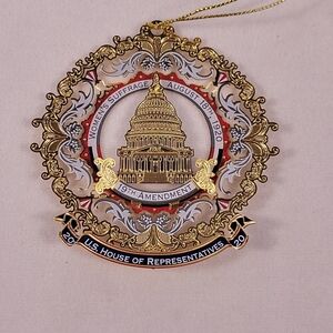2020 House of Representatives Ornament 100th Anniversary of Woman's Sufferage.